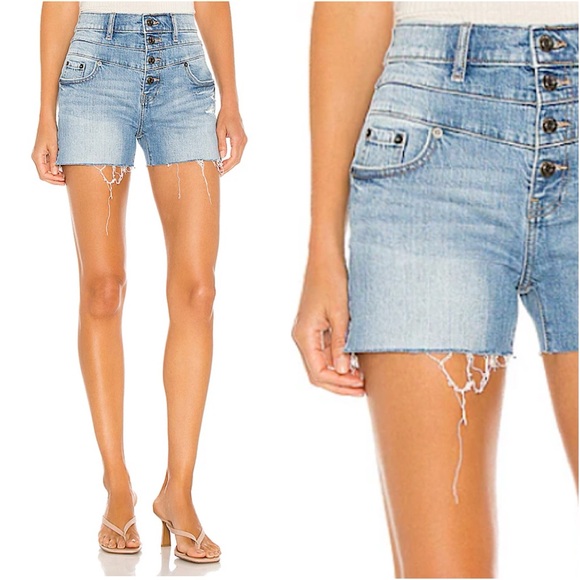 Pistola Winston High Rise Cut Off Short in Vanity | REVOLVE Size 27 - Picture 4 of 10